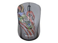 Verbatim Wireless Notebook Multi-Trac Blue LED Mouse Tattoo Series
