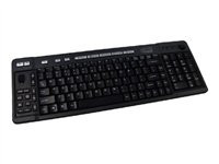 Adesso Multimedia Keyboard and Optical Trackball AKB-320UB