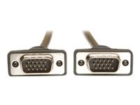 Tripp Lite 25ft VGA Coax Monitor Cable Low Profile with RGB High Resolution HD15 M/M 25'