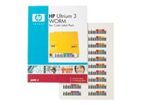 HPE Ultrium 3 WORM Bar Code Label Pack