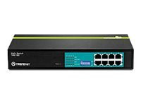 TRENDnet TPE T80 PoE+ Switch