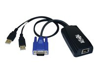 Tripp Lite USB (2) Server Interface Unit Virtual Media KVM Switch HD15 USB RJ45