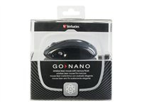 Verbatim Nano Wireless Notebook Laser Mouse