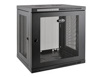 Tripp Lite 12U Wall Mount Rack Enclosure Server Cabinet Low Profile Deep