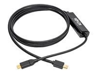 Tripp Lite USB 3.1 Gen 1 USB-C to Mini DisplayPort 4K Adapter Cable (M/M), Thunderbolt 3 Compatible, 3840 x 2160 (4K x 2K) @ 60 Hz, 6 ft. external video adapter