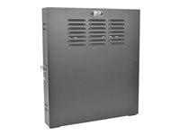 Tripp Lite 2U Wall Mount Low Profile Secure Rack Enclosure Cabinet Vertical