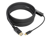 Tripp Lite USB 3.1 Gen 1 USB-C to DisplayPort 4K Adapter Cable (M/M), Thunderbolt 3 Compatible, 3840 x 2160 (4K x 2K) @ 60Hz, 10 ft. external video adapter