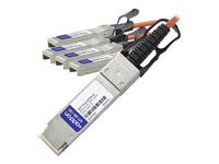 AddOn 2m Cisco Compatible QSFP+ Breakout AOC