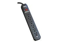 Tripp Lite Surge Protector Power Strip 120V 6 Outlet 6' Cord 790 Joule Black