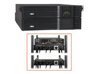 Tripp Lite UPS Smart Online 8000VA 5600W Rackmount 8kVA 120V-240V USB DB9 Manual Bypass Hot Swap 4URM