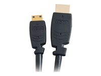 C2G 1m Velocity High Speed HDMI to HDMI Mini Cable with Ethernet (3.3ft)