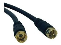 Tripp Lite 12ft Home Theater RG59 Coax Cable with F-Type Connectors 12'