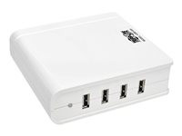 Tripp Lite 4-Port USB Charging Station Hub 5V 6A/30W Tablet Smartphone ipad