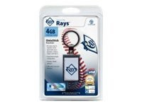 Centon DataStick Keychain MLB Tampa Bay Rays Edition