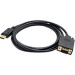 AddOn 5 Pack 6ft DisplayPort to VGA Adapter Cable