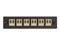 Black Box Connect Standard Fiber Adapter Panel