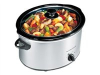 Hamilton Beach Classic Chrome 5 Quart Slow Cooker (33550)