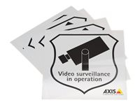 AXIS Surveillance Sticker