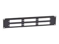 Black Box Rackmount Fiber Panel 6 Port