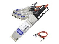 AddOn 15m Cisco Compatible QSFP+ Breakout AOC