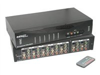 C2G 6x2 Component Video + Stereo Audio + TOSLINK Digital Audio Matrix Selector Switch