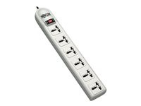 Tripp Lite International Surge Protector Power Strip 230V 6 Univeral Outlet