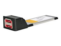 StarTech.com 2 Port ExpressCard eSATA Controller Adapter Card