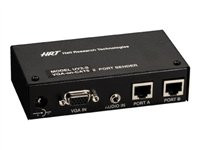 Black Box Mini CAT5 Splitter/Extender Transmitter, VGA 2-Channel