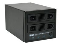 Tripp Lite USB 3.0 SuperSpeed 2 Bay SATA Hard Drive RAID Enclosure