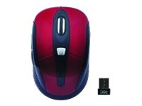 Gear Head Optical Wireless Nano Mouse MP2750RED