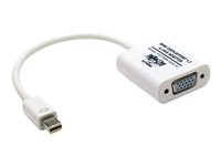 Tripp Lite 6in Mini DisplayPort to VGA Adapter Active Converter mDP to VGA M/F DPort 1.2 6"