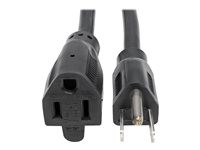 Tripp Lite 3ft Power Cord Extension Cable 5-15P to 5-15R Heavy Duty 15A 14AWG 3'
