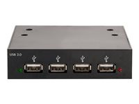 C2G 4-port USB 2.0 High Speed Front-Bay Hub