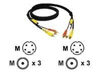 C2G Value Series 6ft Value Series 4-in-1 RCA + S-Video Cable
