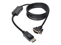 Tripp Lite 10ft DisplayPort to VGA Cable / DP to VGA Adpater Latches to HD15 M/M 10'