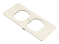 C2G Wiremold 5500 Duplex Receptacle Faceplate Fitting for Wiremold 4000