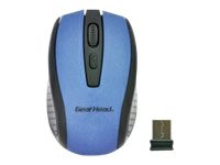 Gear Head Wireless Optical Nano Mouse MP2125BLU