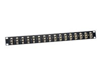 Tripp Lite 16-Port Fiber Patch Panel 62.5/125 or 50/125 SC/SC 1URM