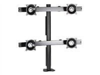 Chief KTC440B Quad Monitor Desk Clamp Mount