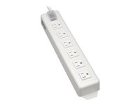 Tripp Lite Power Strip Metal 120V 5-15R Right Angle 6 Outlet 15' Cord