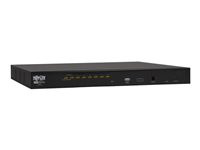 Tripp Lite 8-Port Rackmount KVM/USB Switch w/ On-Screen Display Steel PS/2 1U