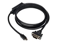 Tripp Lite 10ft Mini DisplayPort to VGA Adapter Active Converter mDP to VGA 1920 x 1200 DPort 1.2 M/M 10'