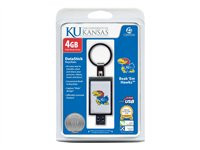 Centon DataStick Keychain Collegiate University of Kansas Edition