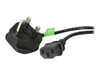StarTech.com Standard UK Computer Power Cord