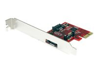 StarTech.com 1x eSATA + 1x SATA 6Gbps PCI Express SATA Controller Card
