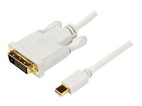 StarTech.com 3ft Mini DisplayPort to DVI Adapter Cable Mini DP to DVI White