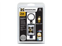 Centon DataStick Keychain Collegiate University of Missouri Edition