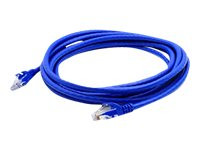 AddOn 2ft RJ-45 Cat6A Blue Patch Cable