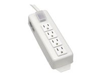 Tripp Lite Power Strip 120V 5-15R 4 Outlet Metal 6' Cord 5-15P