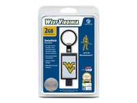 Centon DataStick Keychain Collegiate University of West Virginia Edition